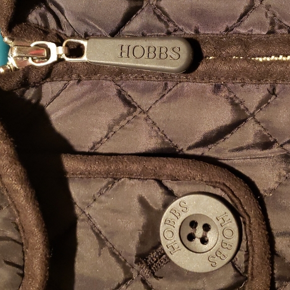 Hobbs of London High Quality Detailing Quilted Brown UK 12/US 10 EUC L:33" - Picture 4 of 5